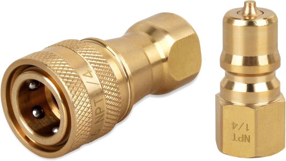 1/4″ QD Quick Disconnect Coupler Valve – QD Coupler Valve for Mytee Carpet Ex…