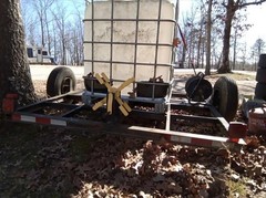 Pressure Washing Trailer with Tank and Hook Ups… It’s 80×80 Great Condition.
