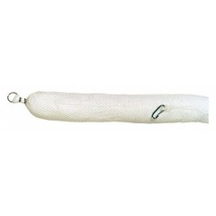 Spilltech Wb510sn Sorbent Boom, 30 Gal, 5 In X 10 Ft, Oil, White, 4 Pk