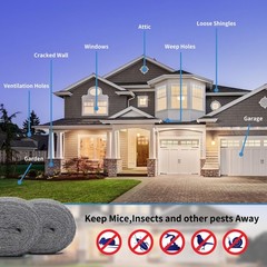 TAFFY’S Steel Wool Pads 0000 for Glass 15 Pcs Extra Fine SteelWool for Clean…