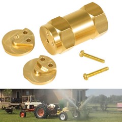 Boomless Spray Nozzle 1/2″ FPT #5 Orifices 90° 180° Caps 2.0 GPM @ 40 PSI 6540-1