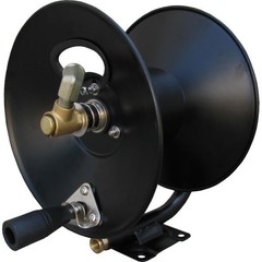 General D30002 3/8″ x 100′ Steel Hose Reel with Mounting Base 4,000 PSI 185° F