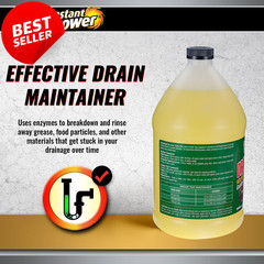 Enzyme Drain Cleaner Clog Remover Deodorizer 1 Gal – US