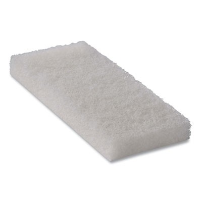 Americo Manufacturing 541012 Light Duty Cleaning Pad 5×9 White 20/carton