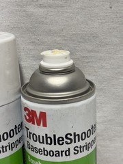 Lot of 3 3M TroubleShooter Baseboard Stripper 21 oz Aerosol Floor Cleaner 14001