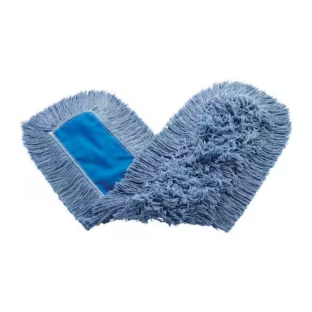 Rubbermaid Commercial Fgk15500bl00 36 In L Flat Dust Mop, Slide On Connection,