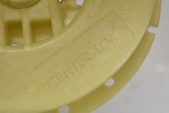 NSS 5990731 Spring Clip Pad Holder Set PP Yellow Plastic Discs Lot Of 3
