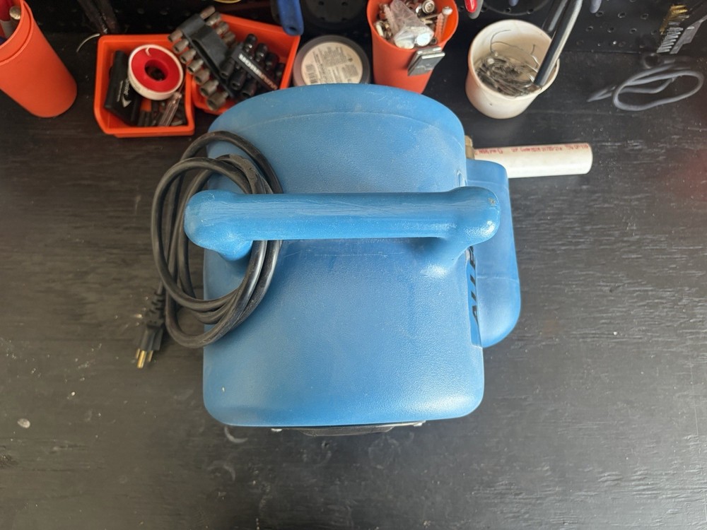 Allegro Industries 9815-E Electric Air Blower Air Mover Ventilation Fan Blue