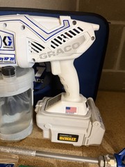 Graco SaniSpray HP20 3A7649D Cordless Handheld Sprayer w/ 2 batteries/charger