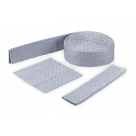 Oil-Dri L90514 Sorbent Roll, 7 Gal, 15 In X 50 Ft, Universal, Gray,