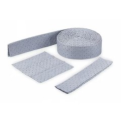 Oil-Dri L90514 Sorbent Roll, 7 Gal, 15 In X 50 Ft, Universal, Gray,