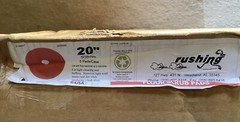 Box of 20″ Light Duty Floor Scrub Pads (5 pads per box), Rushing