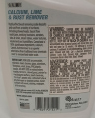 Calcium Lime and Rust Remover 32 oz Spray Bottle Lot of 5