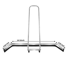 Tennis Court Squeegee Sweeper Sport Court Water Remover Dryer-Surface Rain Shutt