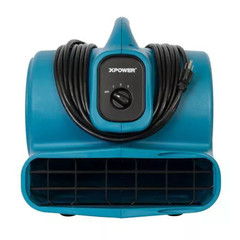 XPOWER X-400A 1/4 HP 1600 CFM 3 Speed Air Mover Carpet Dryer Floor Fan Blower