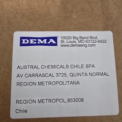 DEMA Foam Station II with 3 Ball Valves 693T Spray Station Wall Mounted Spray