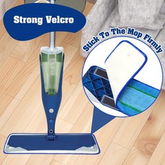 FURCIELOS 12 Pack 18 Inch Deep Cleaning 12 Mop, Blue