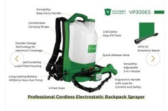Victory Innovations VP300ES Electrostatic Backpack Sprayer Machine