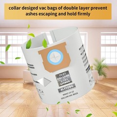 For Shop Vac Bags 15-22 Gallon, ALYYDBG Type G 90663 Multicolor