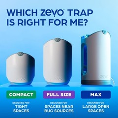 Zevo Flying Insect Trap Official Refill Cartridges – Fits Both Zevo Trap & MAX I