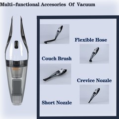 BZY Handheld Vacuum Cleaner Cordless Rechargeable 17500Pa Strong Suction Smal…