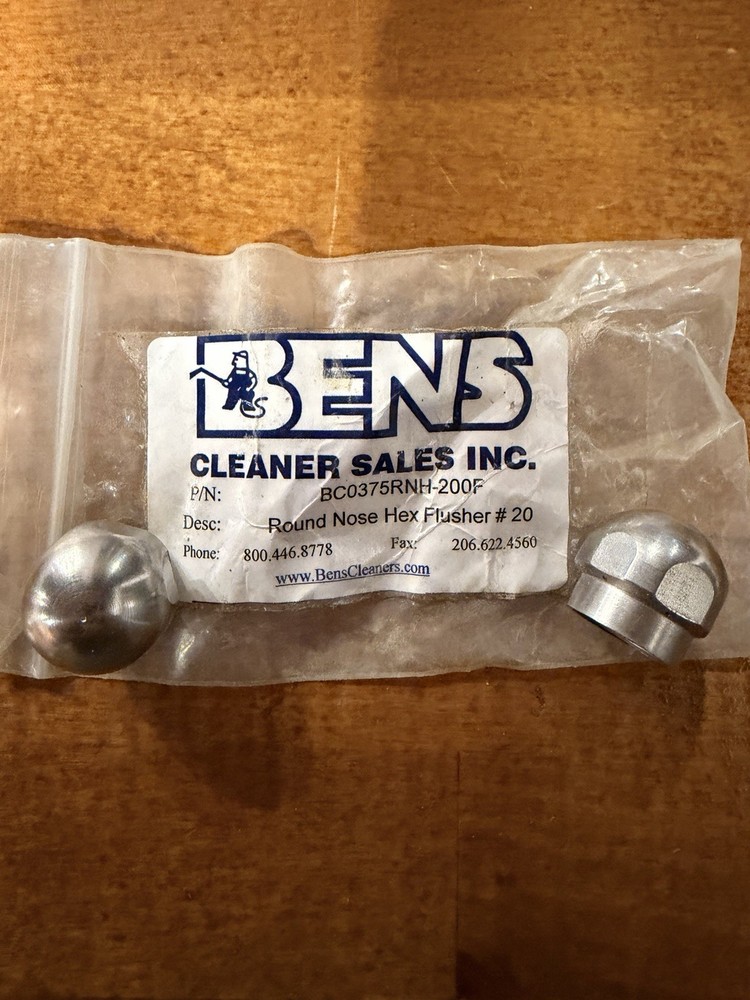 Round Nose Hex Flusher # 20 — BC0250RNH-200F (2 Pack!)