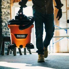 RIDGID 12 Gallon 5.0 Peak HP NXT Wet Dry Vac w/ General Debris Filter & Hose