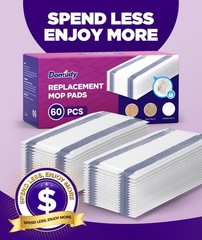 4-Layer Super Absorbent Pad Refills for Swiffer Wet Jet Mop, Heavy Duty & No-…