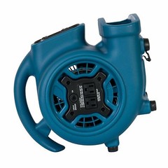 XPOWER P-260AT Mini Scented Air Mover, Carpet Dryer, Utility Fan blowing 800 CFM