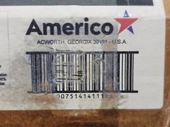 (QTY 5) Americo 400120 Stripping Pads Circular Disc , 20″ Diameter Black