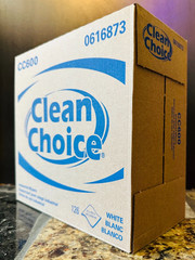 Clean Choice Industrial Wipers Janitorial Wipes White 126 CC600 – Lots of 3