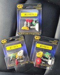 ***3PK*** General Pump 0.25 In. Quick Disconnect 4 Nozzle Pack – 5.5 GPM.