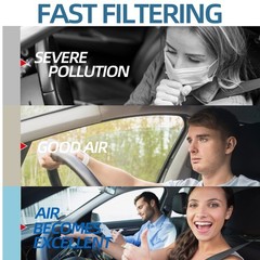CF11671 Cabin Air Filter HEPA Air Conditioner with Activated Carbon Replaceme…