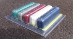 New Abrasive polishing pastes for metal in a set of 5 types Made in Ukraine #9