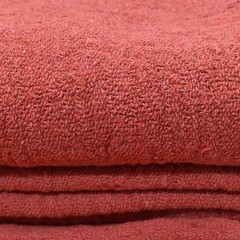 PT725 12 Inch x 14 Inch Red Shop Towel – 100% Cotton – 12/Pack