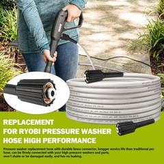 308835074 Pressure Washer Hose Replacement 11.41 inches x 8.66 inches, Gray