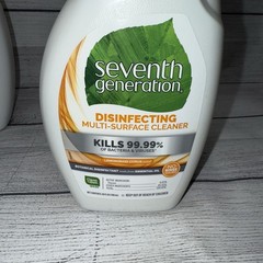 8 New Seventh Generation 26 oz. Multi-Surface Cleaner Spray Lemongrass Citrus