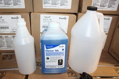 Diversey Glance NA Glass & Multi-Surface Cleaner for J-Fill, Refill, 2.5L