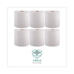 Windsoft Hardwound Roll Towels (6/Carton) White