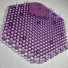 10 The Wave 3D Air Freshener & Urinal Deodorizer Purple Fresh Products