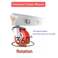 25.6″ Pressure Power Washer Undercarriage Under Car Cleaner 4000 PSI Water Broom