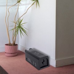 Electric Rat Trap 1800V Rechargeable One Way Door Indoor Outdoor Rodent Killer