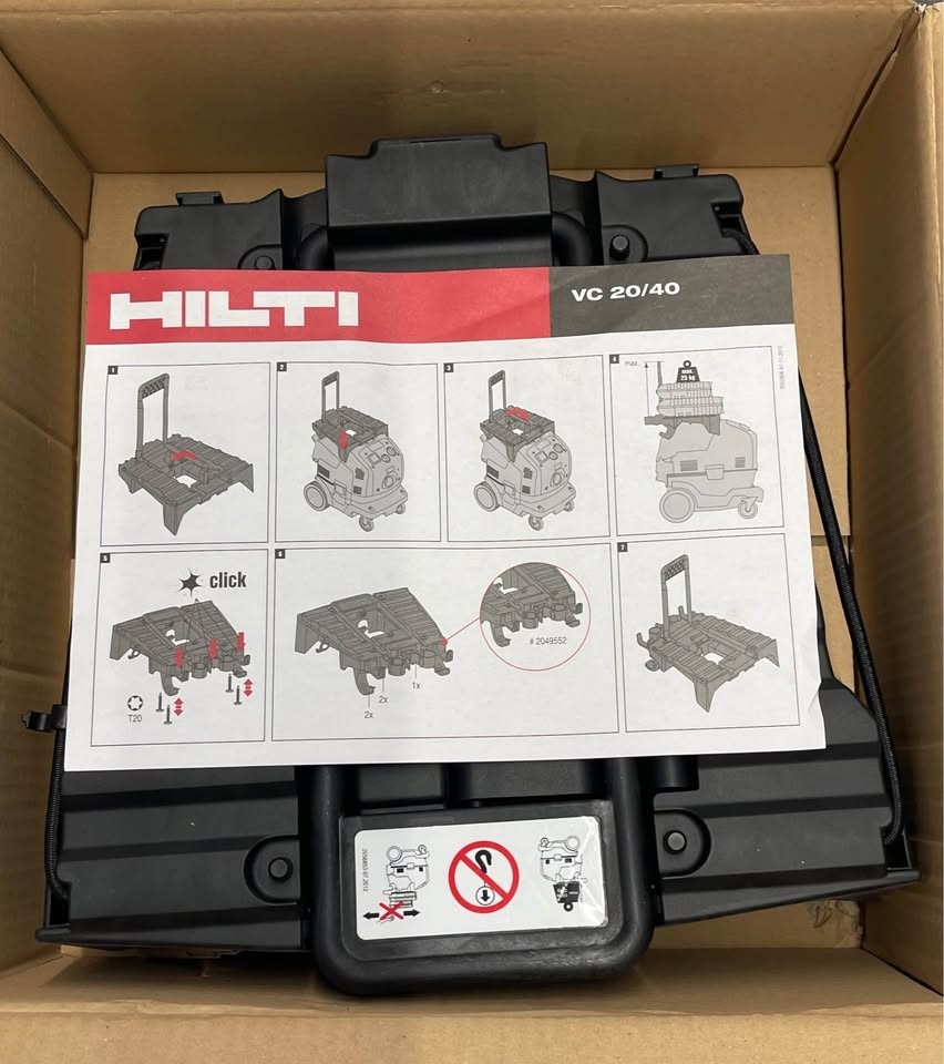 Hilti VC 20/40 Adapter Plate #2044211 Dust Extractor Mount NEW – Made In Germany