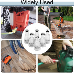 Pressure Washer Transparent Plastic Water Inlet Filter Power Washer Parts for T