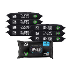 DUDE Wipes, Flushable Wipes, Extra Large and Fragrance-Free Wipes (400 ct.)