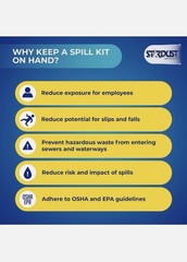Stardust Spill Products Oil Only Spill Kit OSHA Compliant Solution Industrial