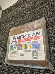 American Supply Replacement Housekeeping Cart Bag Grommets & Front Zipper 30″