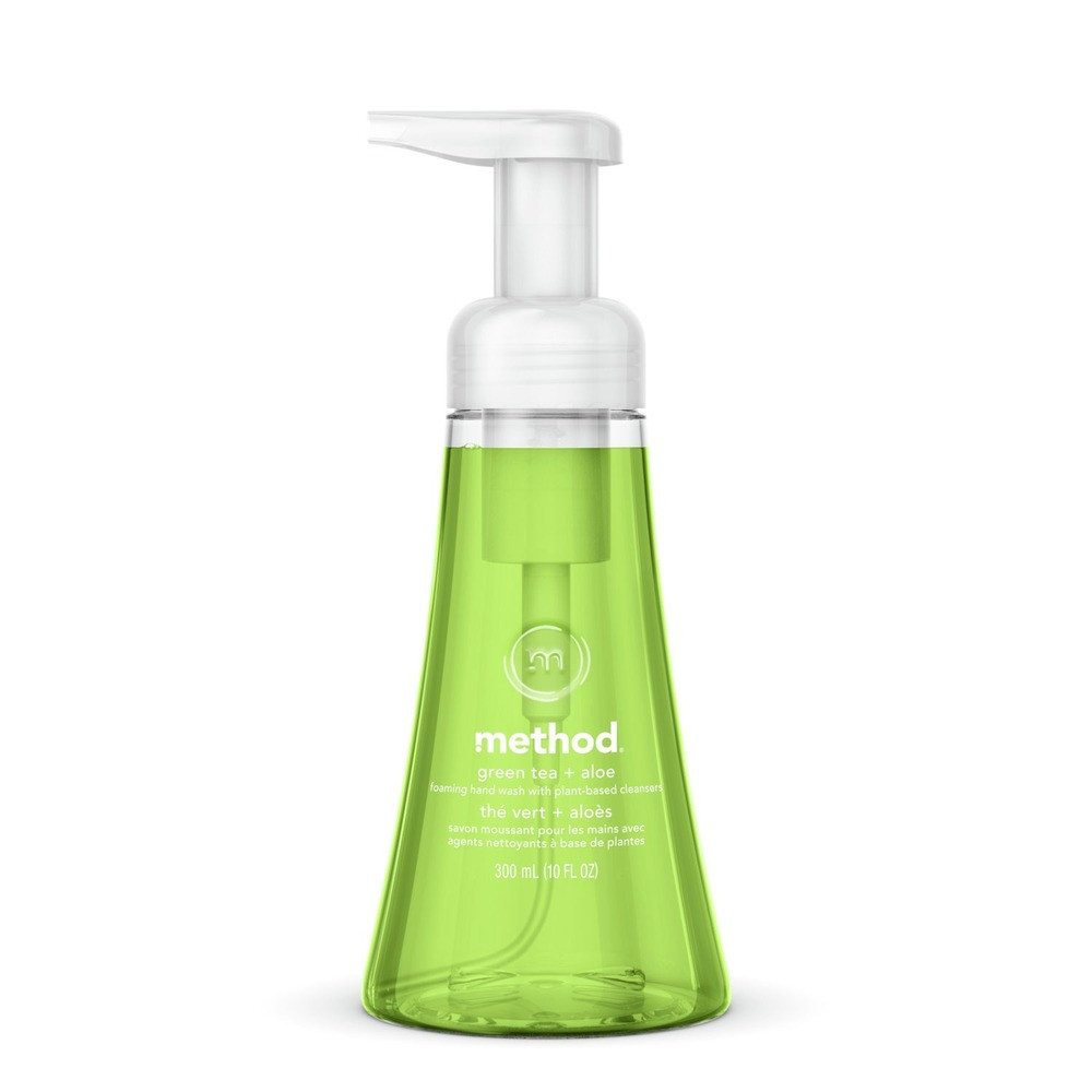 Method 00362 10 oz Foaming Hand Wash – Green Tea and Aloe Scent New