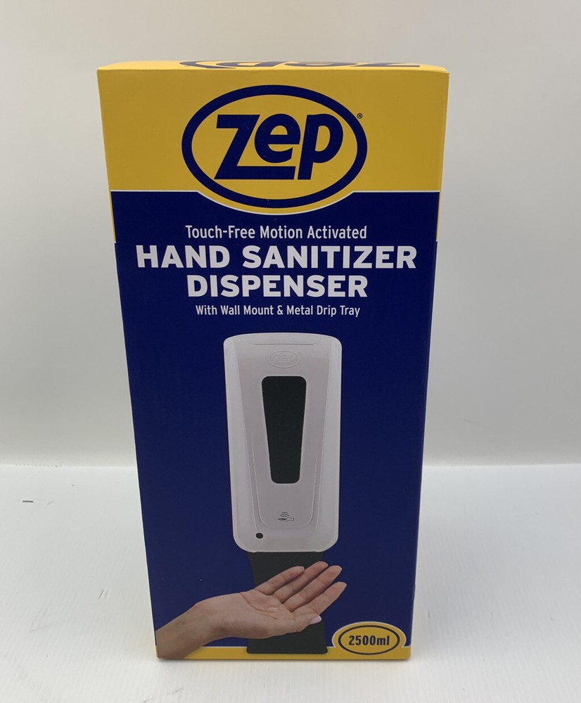 Zep TFHSU-2-2500PL Touch-Free Motion Hand Dispenser 84.54-oz Wall Mounted