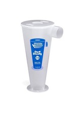 Oneida Air Systems Dust Deputy 2.5 DIY Cyclone Separator, Accessory Only, Clear.